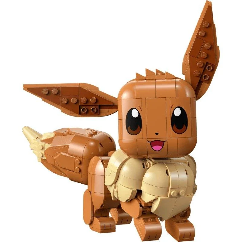 Detalle 2 de LEGO Pokémon Eevee 72151: 587 piezas para construir y exponer a Eevee en 3D
