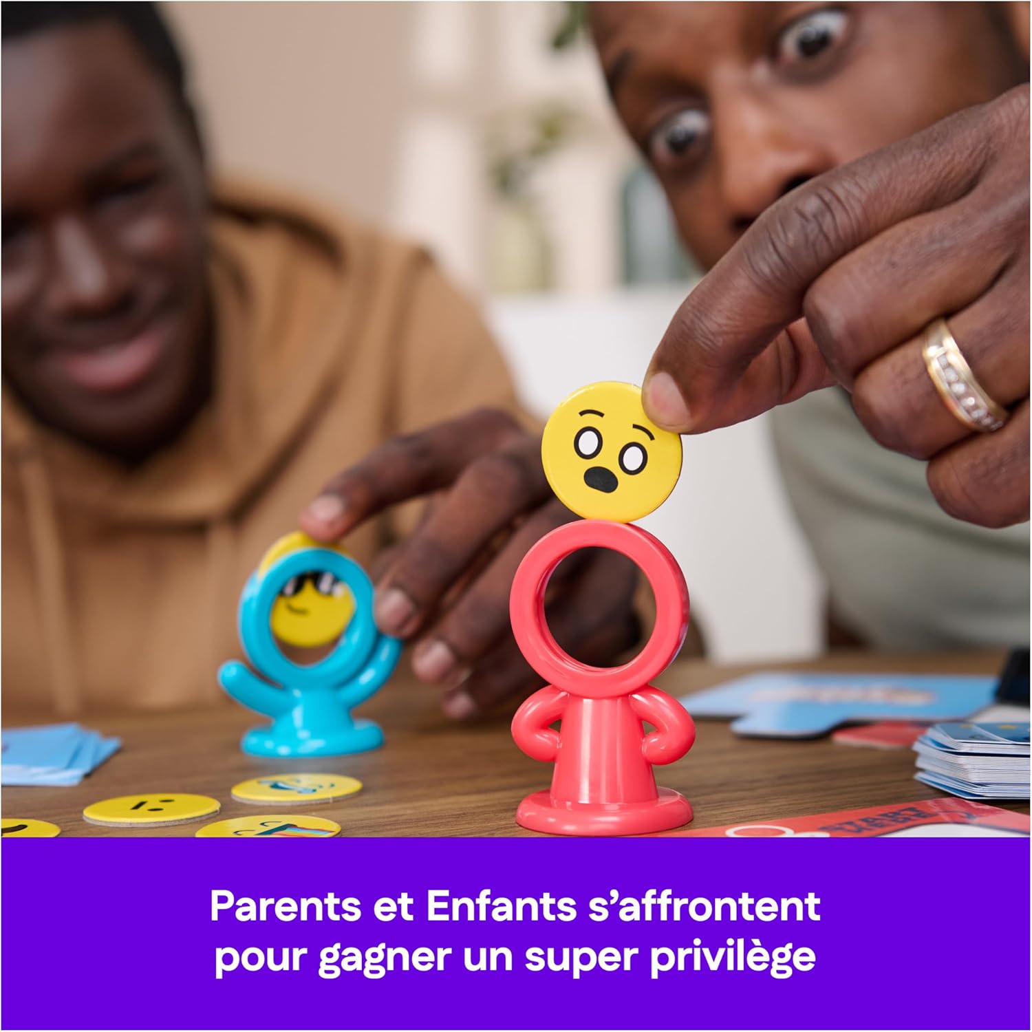 Detalle 2 de Spin Master Games Défie Tes Parents 2025, jeu de société parents vs enfants (6 ans et +)