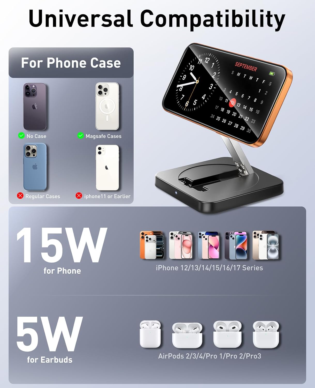 Thumbnail 5 de Magnetic Wireless Charger 2-Pack 15W