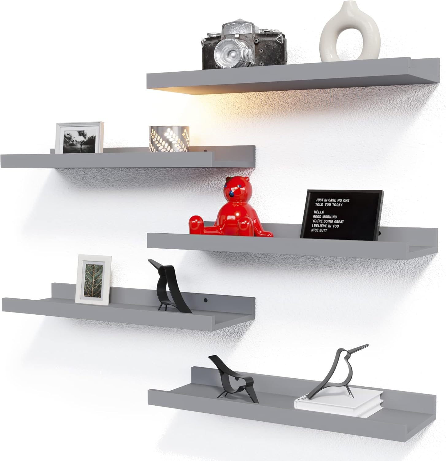 Detalle de RICHER HOUSE Floating Shelves, 15.75-Inch