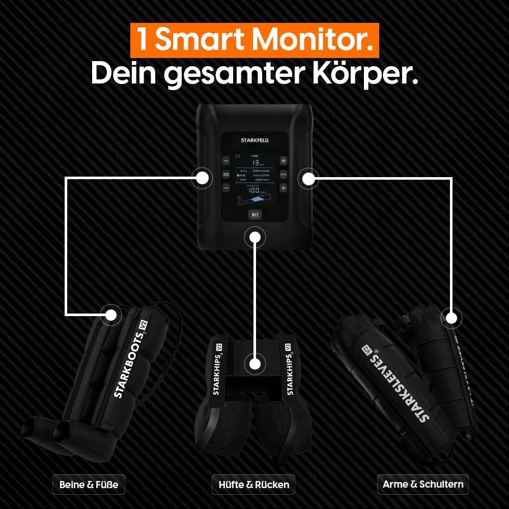 Thumbnail 3 de STARKBOOTS® V2 Ultimate Recovery Kit – Komplettes Kompressionssystem, Größe M