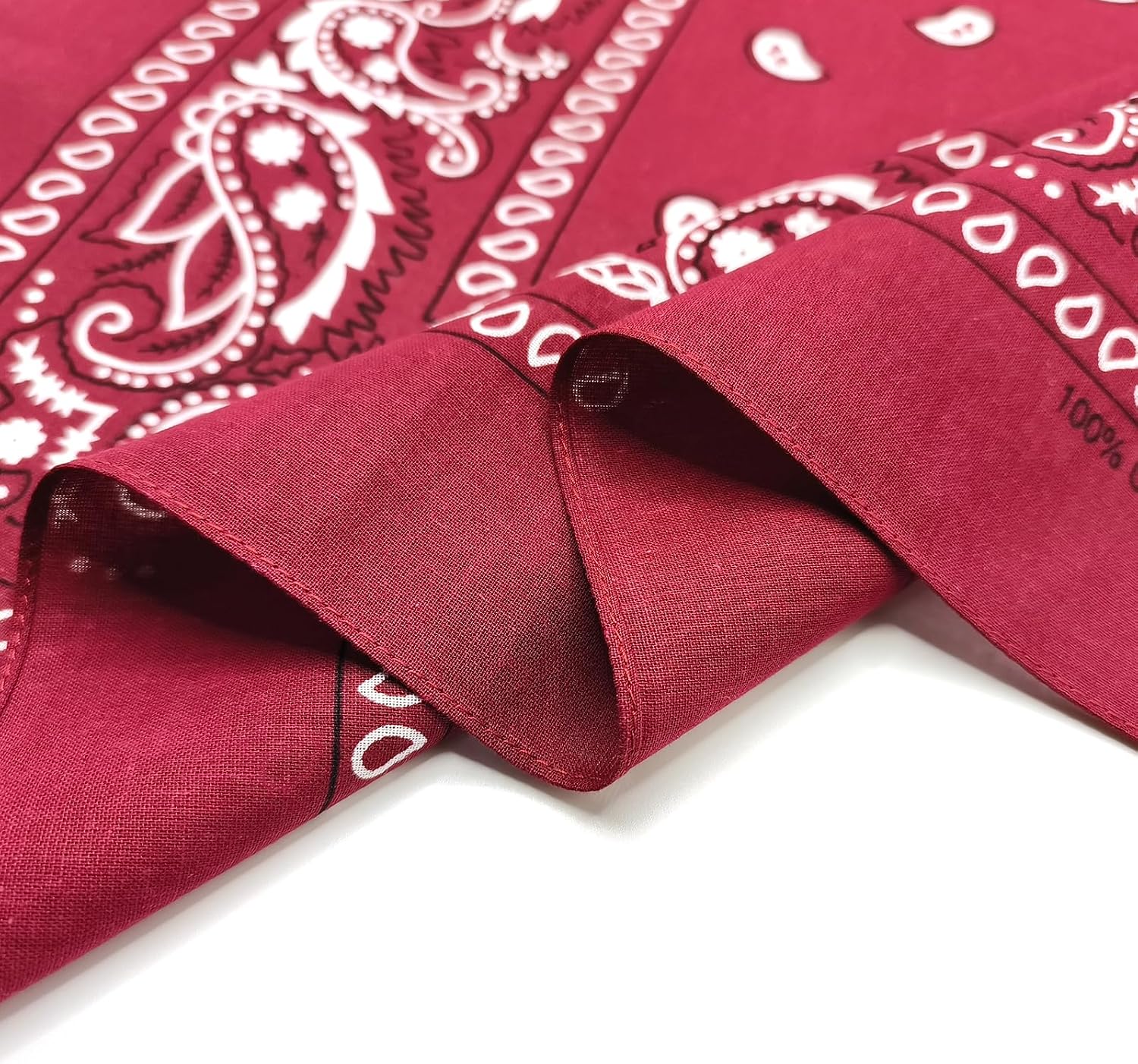 Thumbnail 5 de APIGANIZ 100% Cotton Bandanas, 21 x 21 Inches, Set of 6