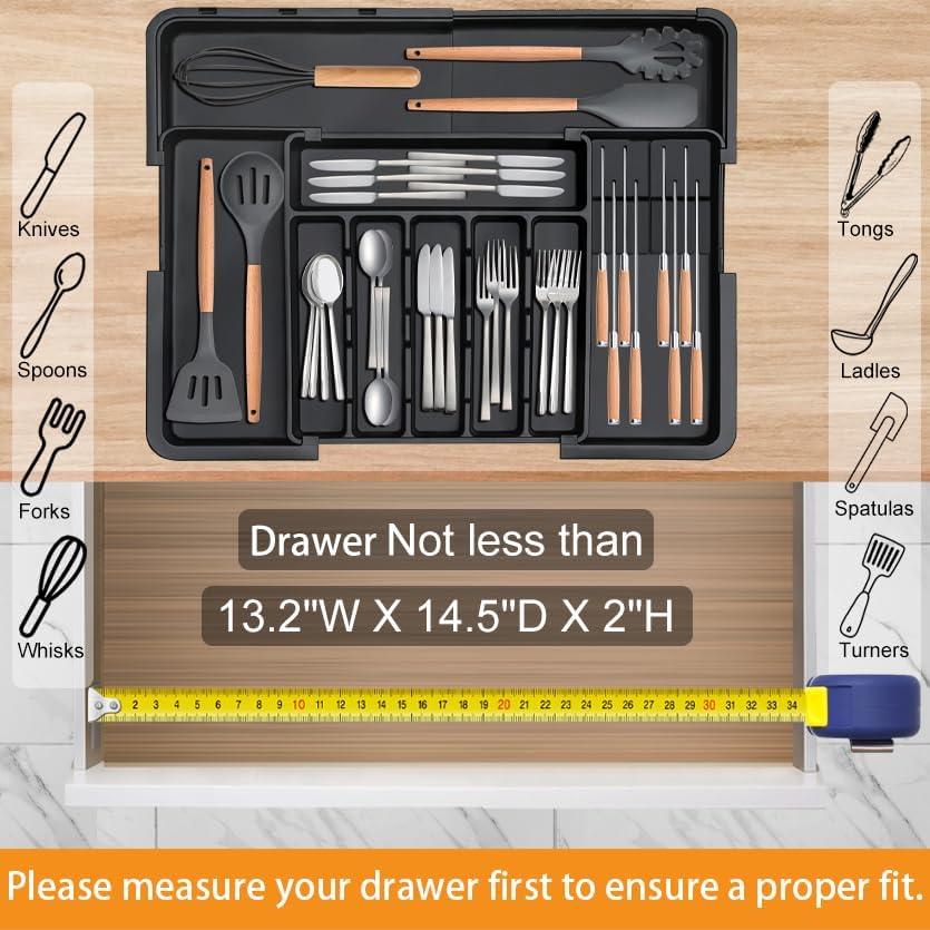 Thumbnail 6 de Homecor Silverware Organizer 22