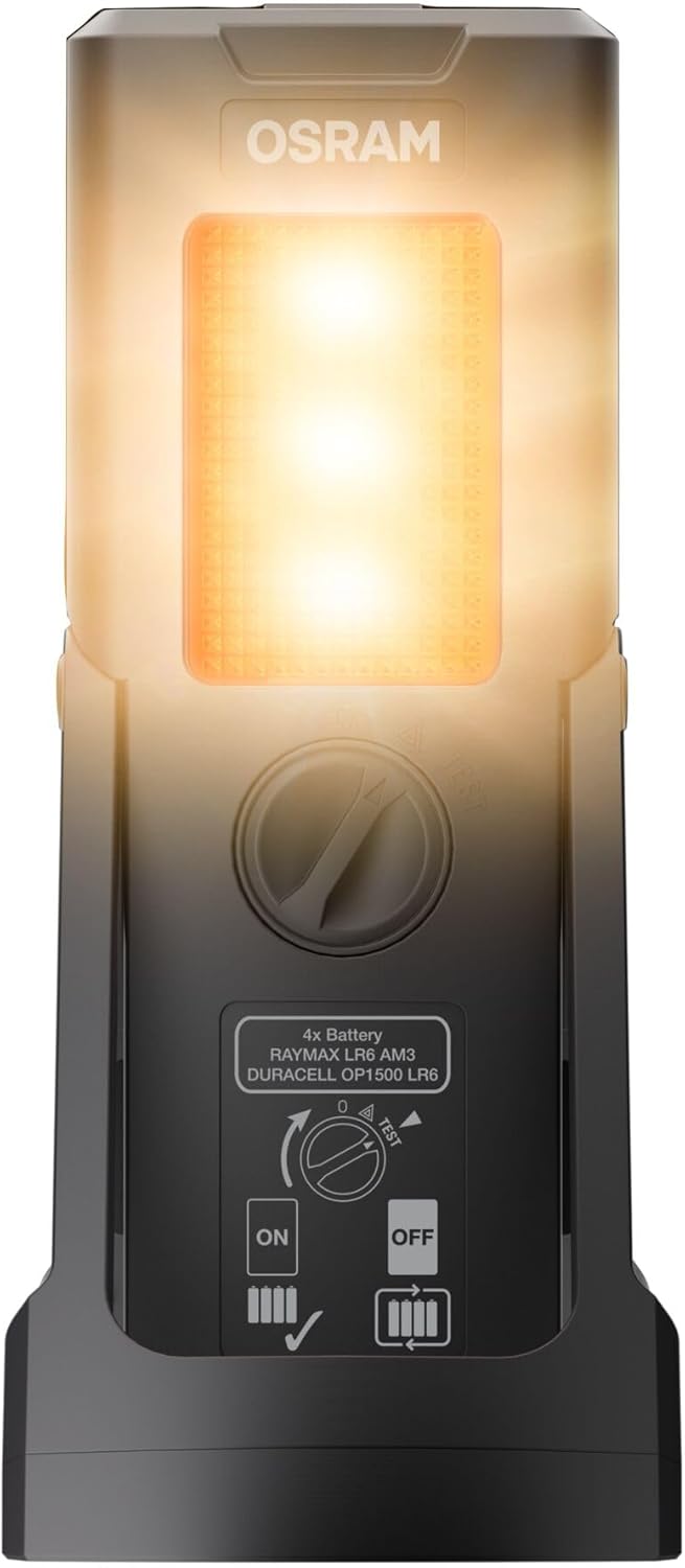 Thumbnail 2 de OSRAM LEDSL106 Werkstattlampe (LED, IP54, orange Warnlicht) für PKW, LKW & Motorrad