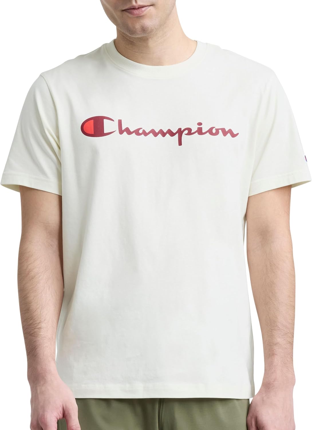 Thumbnail 6 de Champion Men's Graphic Short Sleeve T-Shirt, Standard Fit, Classic Script Logo — Midweight 100% Cotton