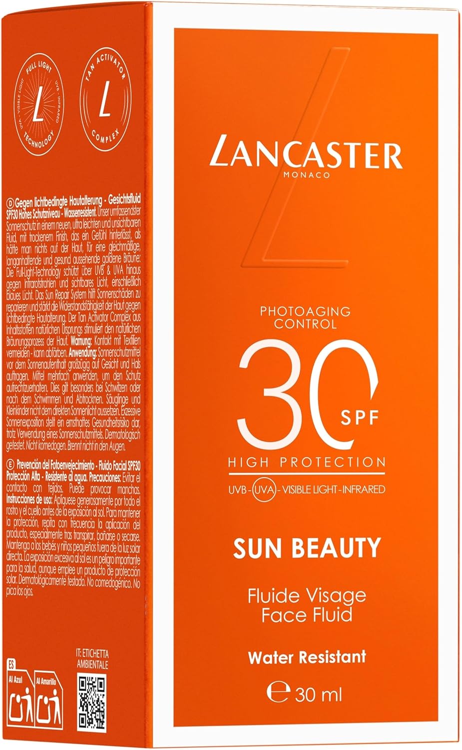 Detalle de Lancaster Sun Beauty Nude Skin Sensation Fluido Protezione Solare SPF30