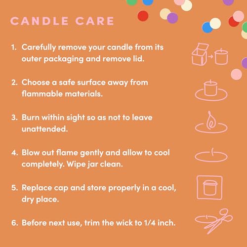 Thumbnail 7 de Happy Birthday Candle for Women by WAX & WIT — Vanilla Buttercream Cake Soy Candle, 9oz