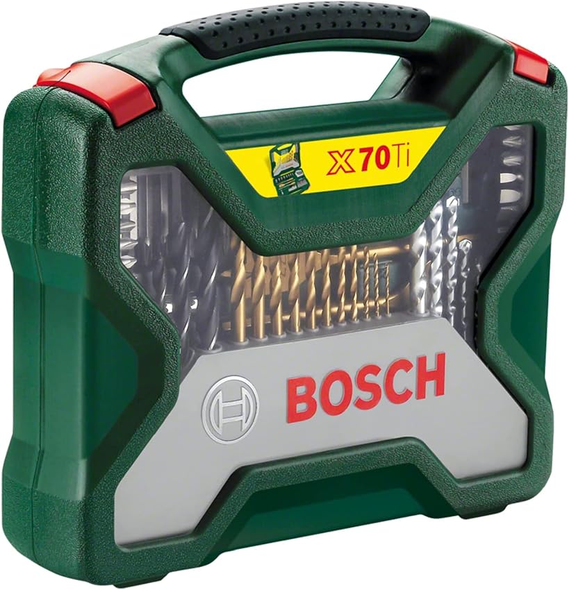 Detalle 2 de Bosch X-Line Set de brocas y puntas, 70 uds. 🛠