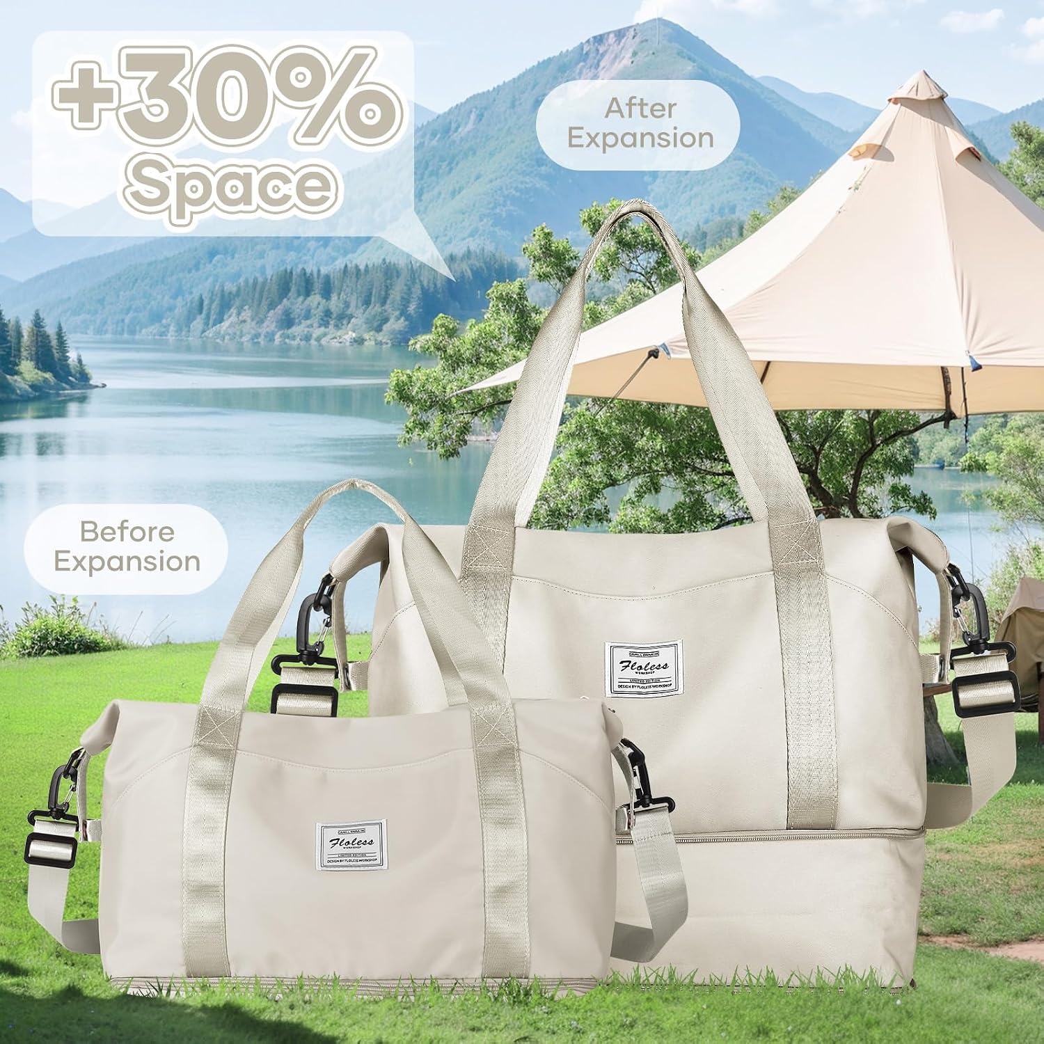 Thumbnail 3 de Reisetasche Damen 40x30x20 Ryanair Handgepäck
