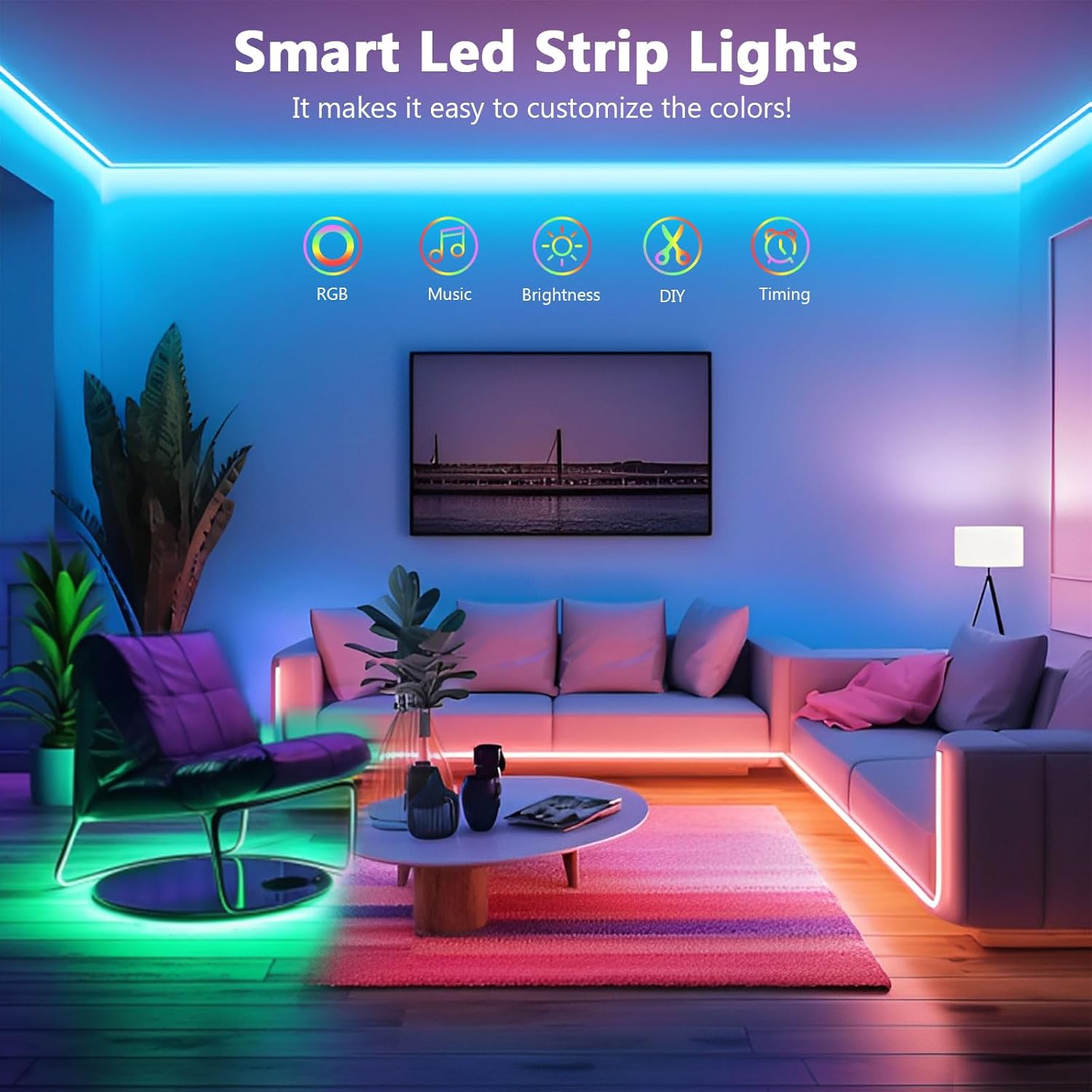Thumbnail 2 de Realky Led Strip Light 10m RGB
