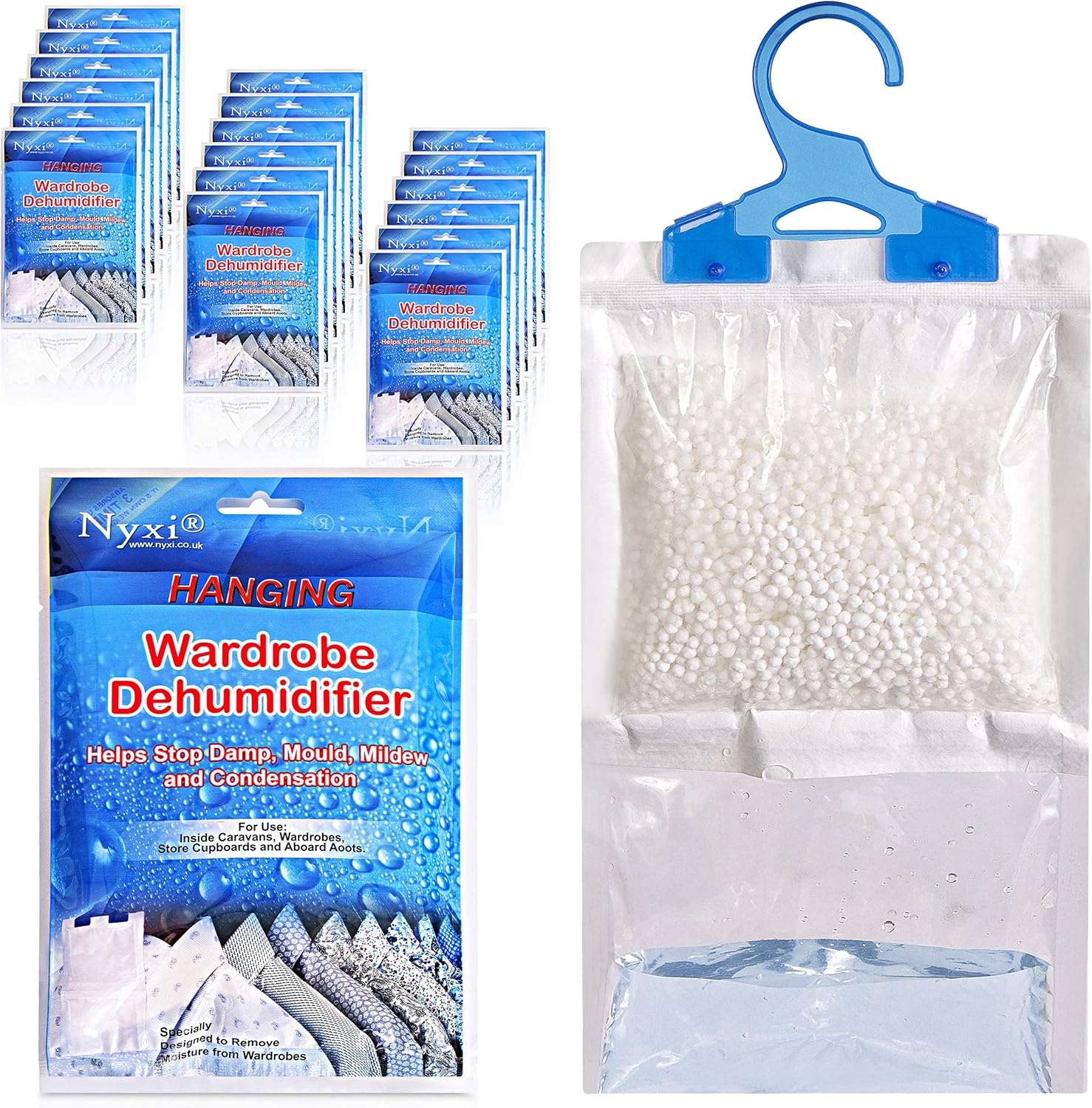Thumbnail 6 de Nyxi Hanging Wardrobe Dehumidifier Set 3