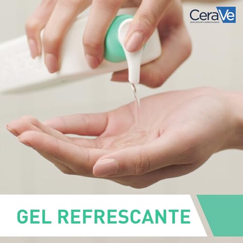 Thumbnail 4 de CeraVe Gel Limpiador Espumoso para Piel Normal a Grasa (1000 ml) con Ceramidas, Niacinamida y Ácido Hialurónico