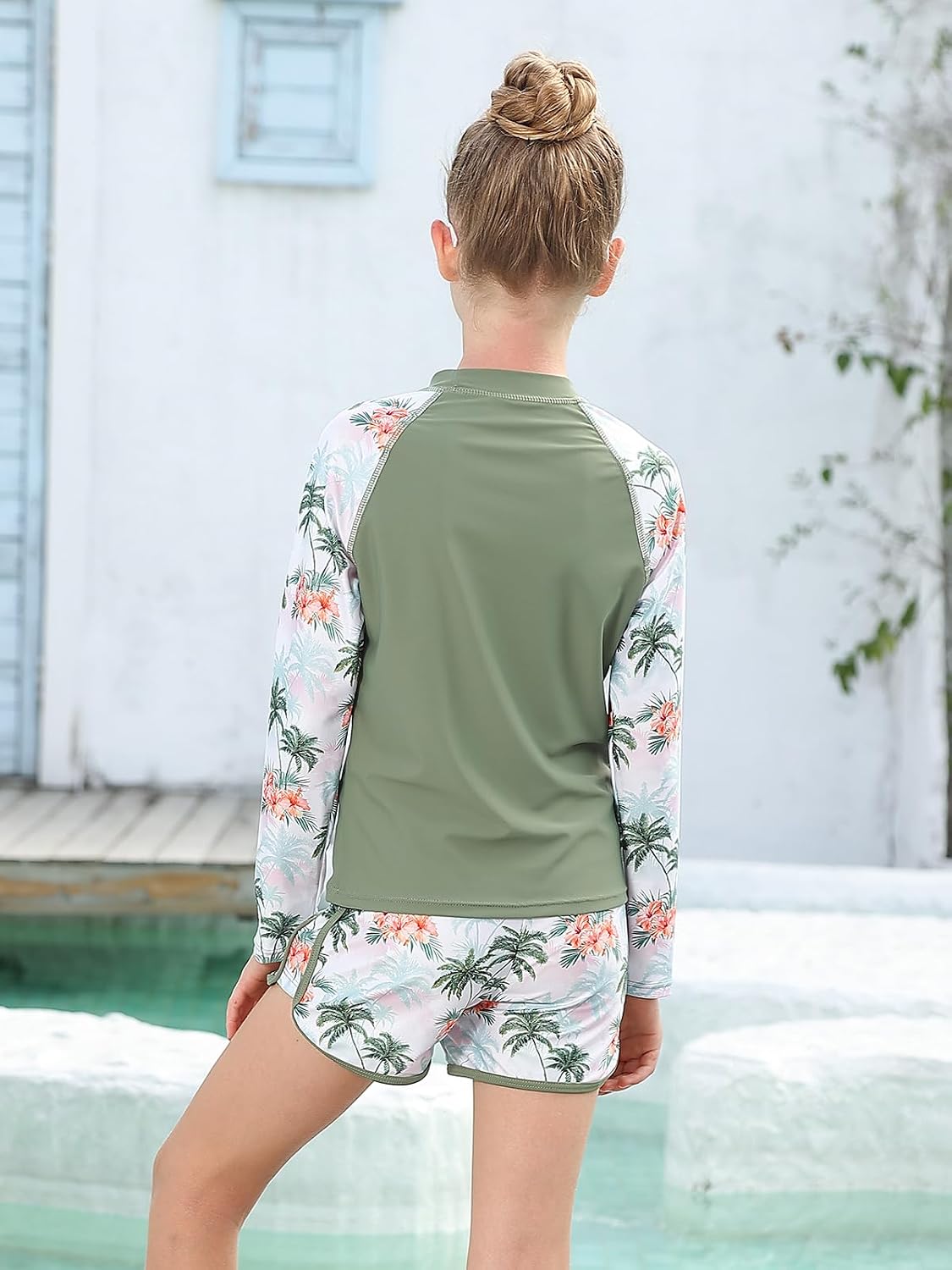Detalle de Vogseek Girls rash guard 2 piece UPF 50+