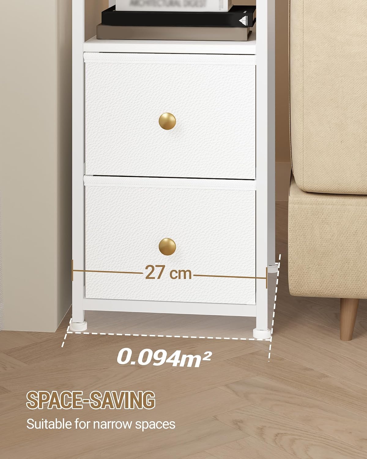 Thumbnail 6 de Hzuaneri NS02113W table de chevet 60 cm