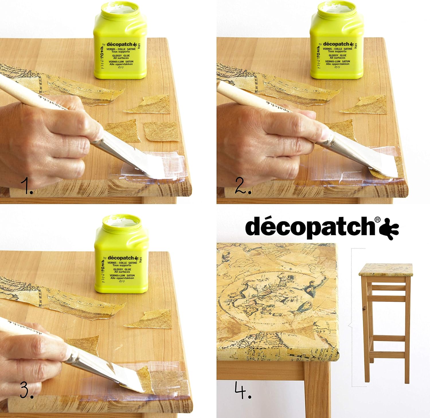 Thumbnail 3 de Décopatch FDA770O – Pochette de 20 feuilles 30x40 cm (Journal)