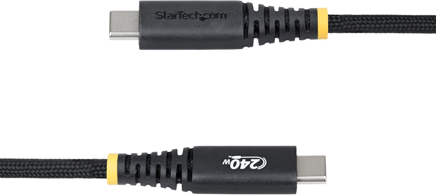 Thumbnail 4 de StarTech.com 2m USB-C Charging Cable with Side Screw Locking – 240W PD EPR, USB-IF Certified