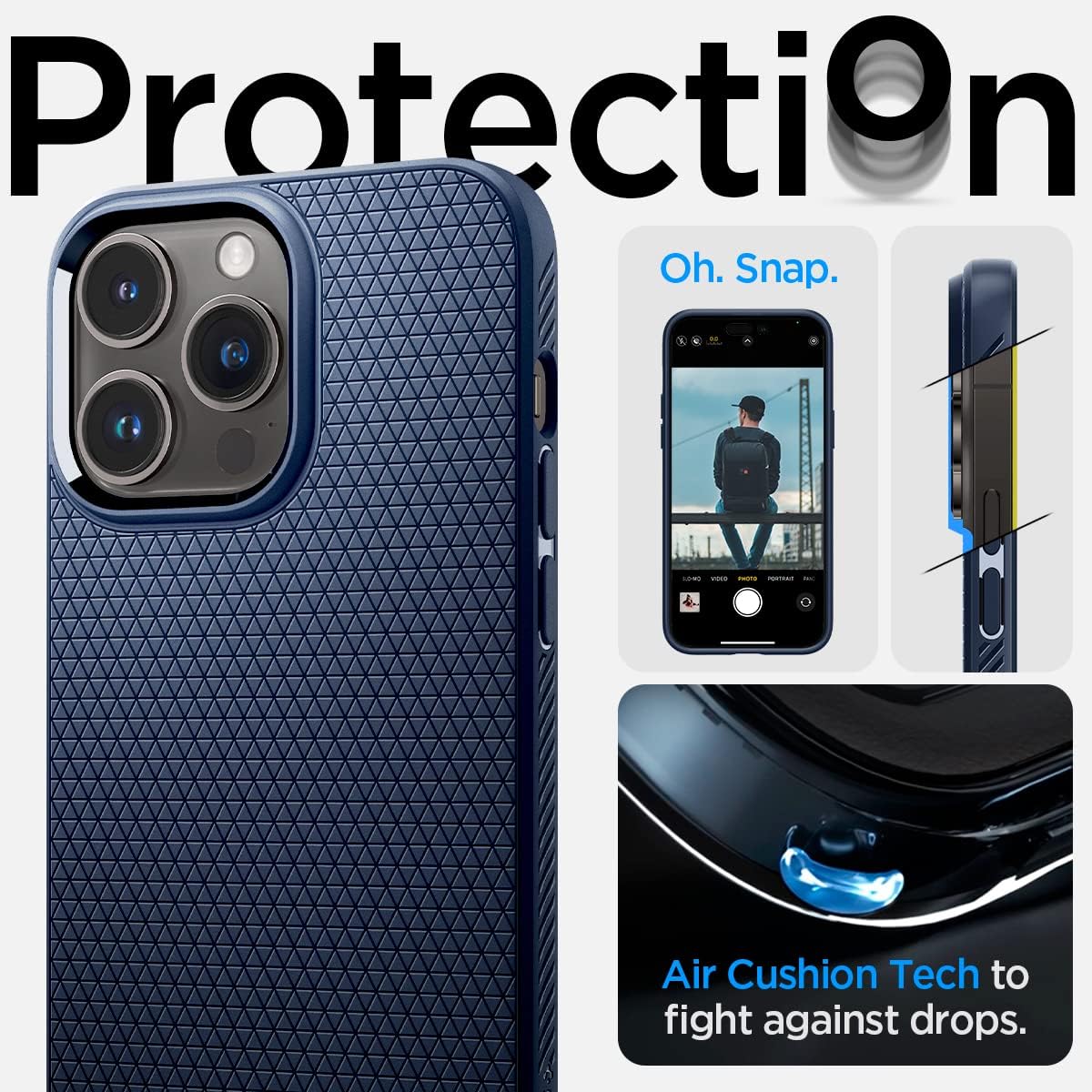 Thumbnail 4 de Spigen iPhone 14 Pro coque Liquid Air antidérapante 6,1"