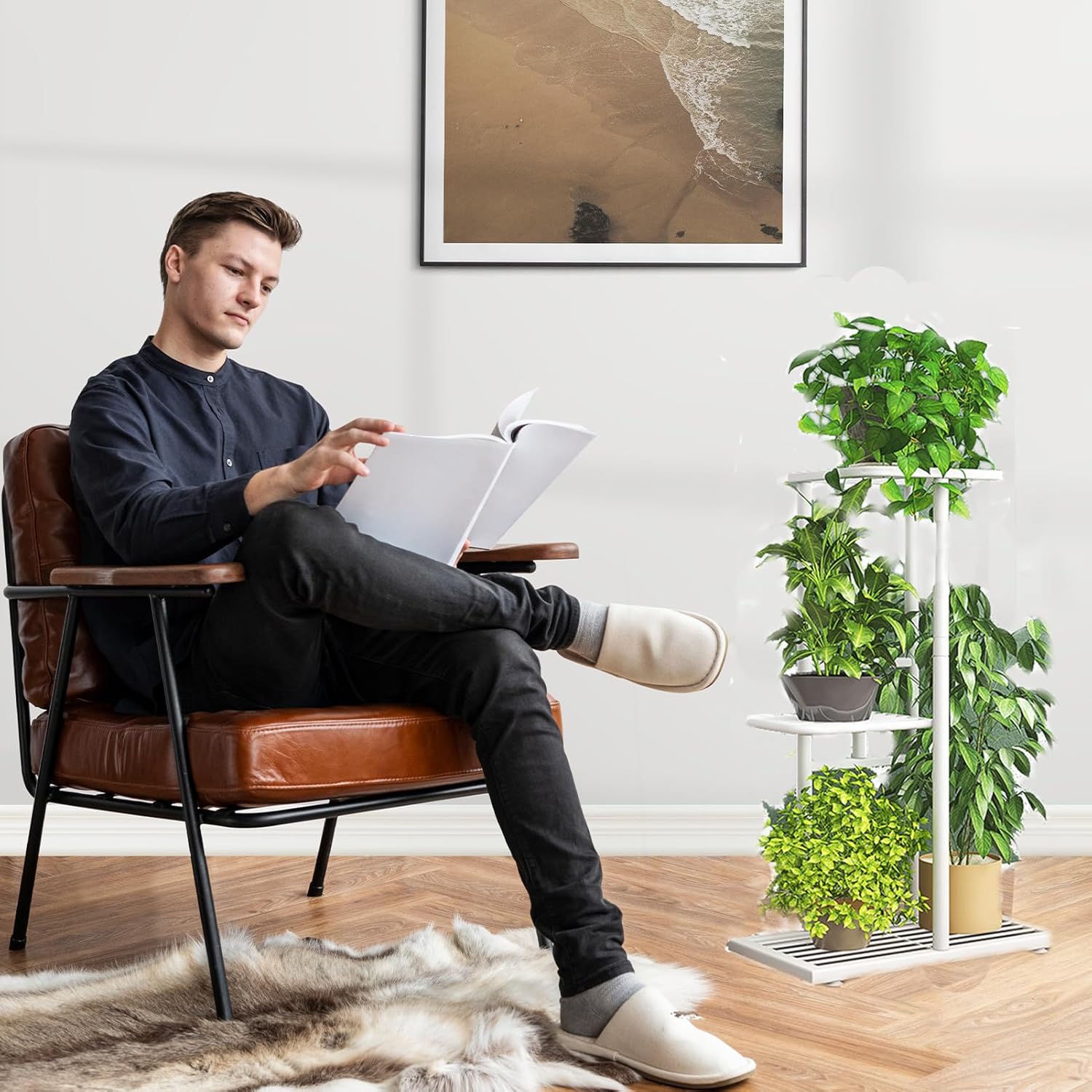 Thumbnail 4 de imuounl 3 Tier Plant Stand