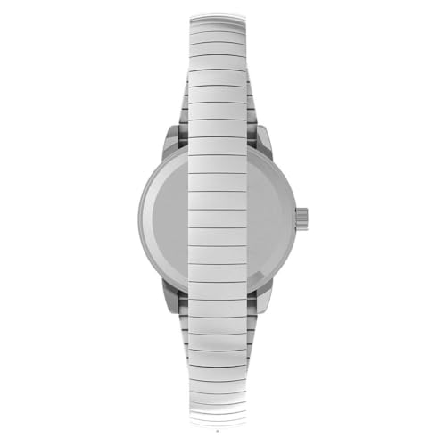 Detalle 2 de Timex T2H371 Reloj de cuarzo para mujer, acero
