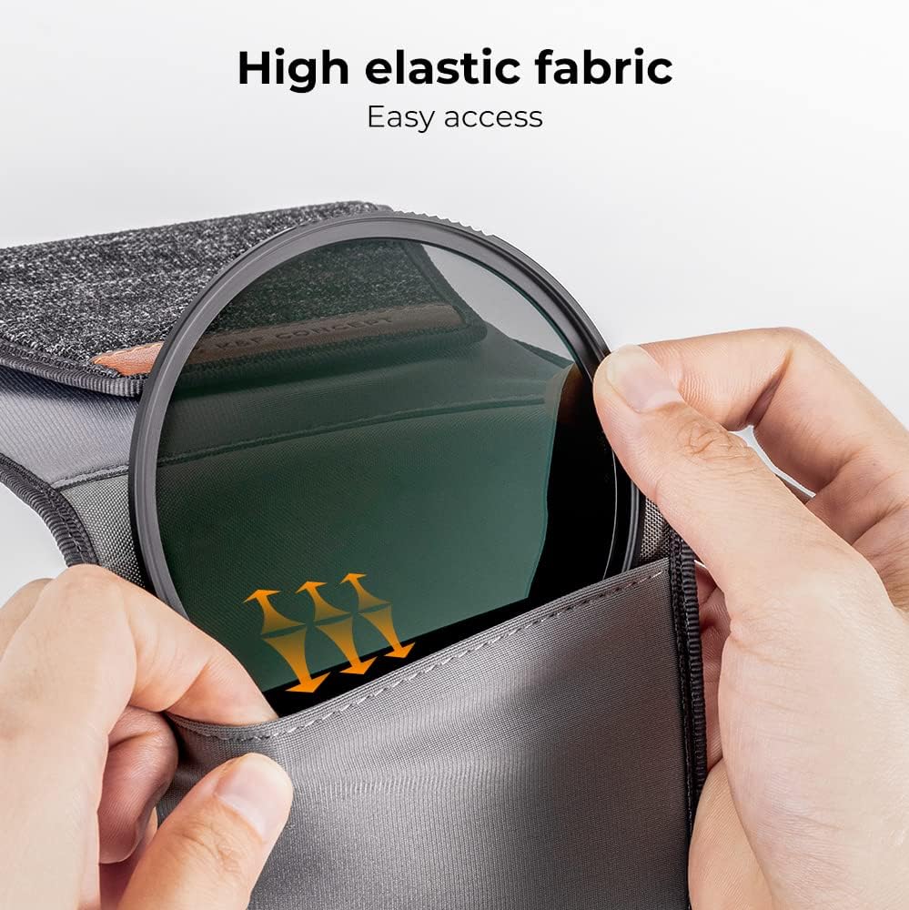 Thumbnail 4 de K&F Concept Optics Lens Filter Case (folding pouch) for up to 3 filters up to 82mm