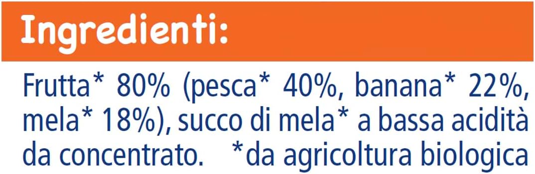 Detalle 2 de HiPP Smoothies Bio Gusto Mela, Banana e Pesca – 6 Tubetti da 120 ml (720 g) di frutta BIO