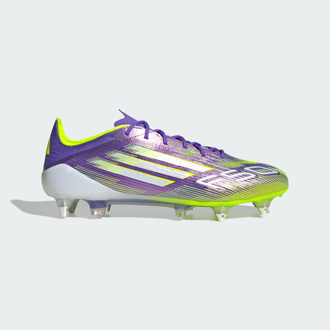 Thumbnail 1 de Adidas Bota de fútbol F50 Elite para césped natural húmedo (violeta)