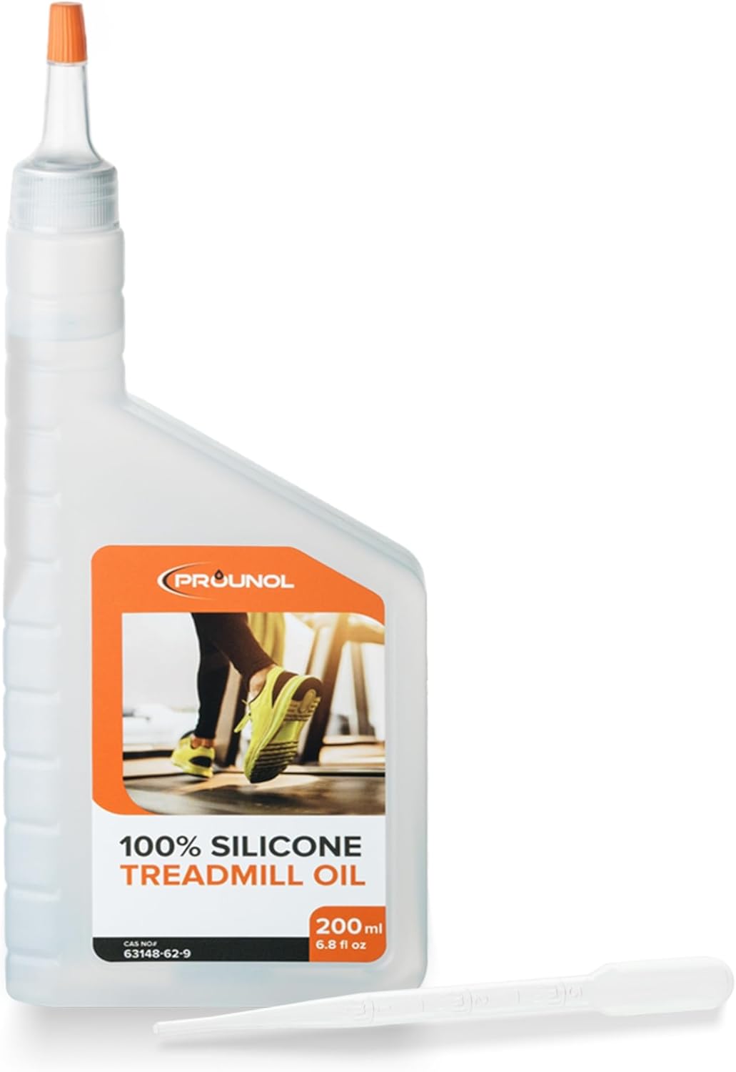 Prounol 100% Pure Treadmill Silicone Oil (200ml) with long-neck applicator