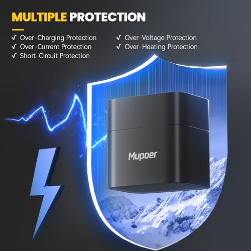 Thumbnail 6 de Rechargeable AA Lithium Batteries with Charger by Mupoer – 8 Pack