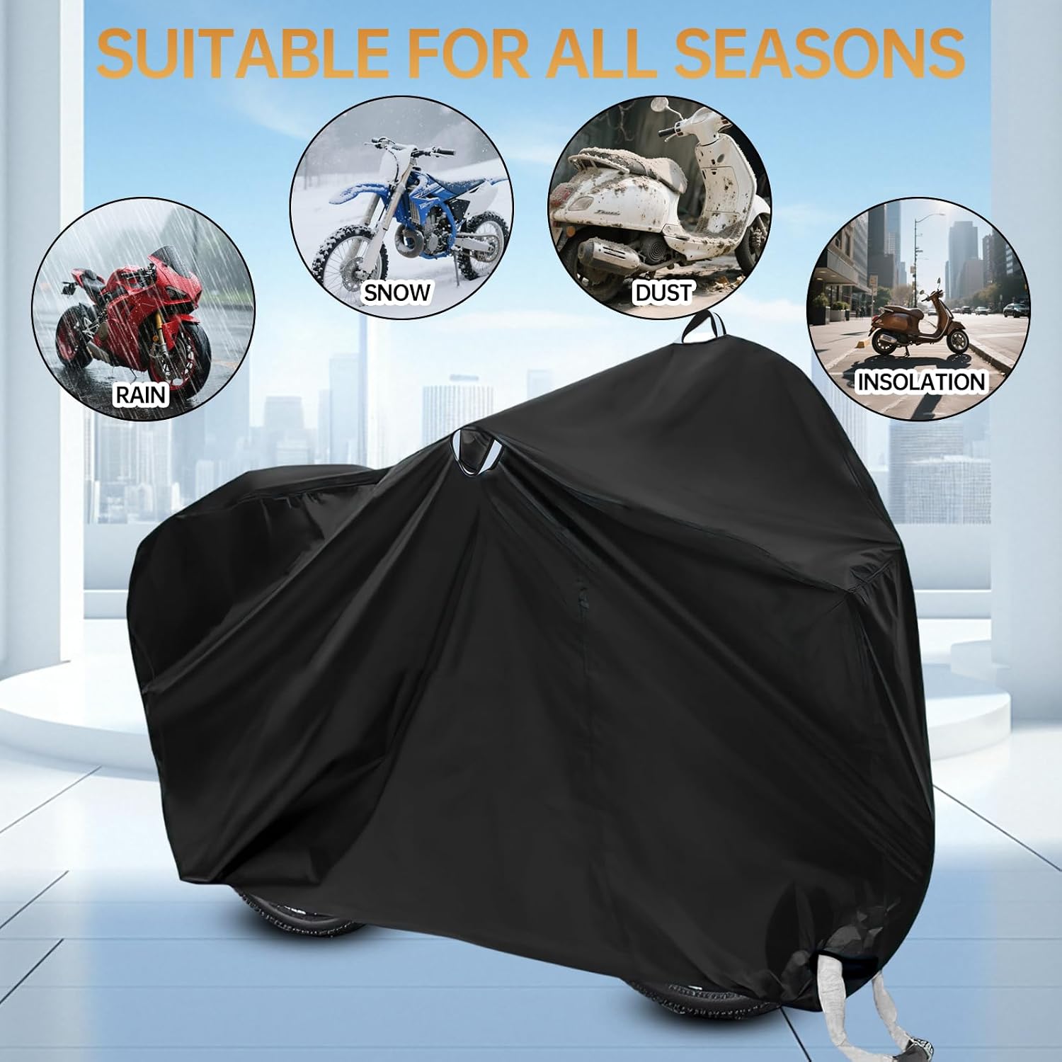 Thumbnail 6 de MeiLang Bike Cover 200x110x90cm