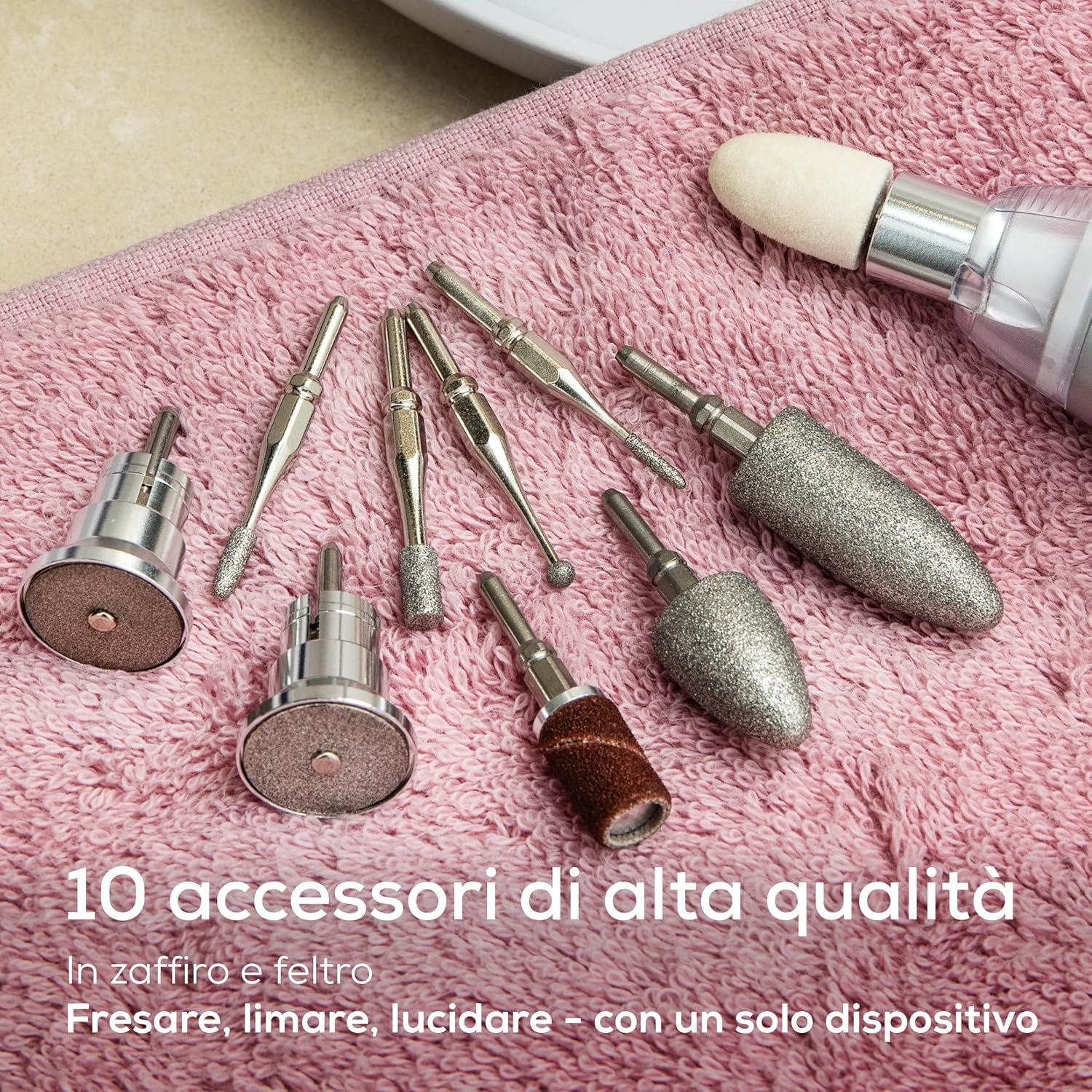 Detalle de Beurer MP 62: Fresa Professionale per Manicure e Pedicure