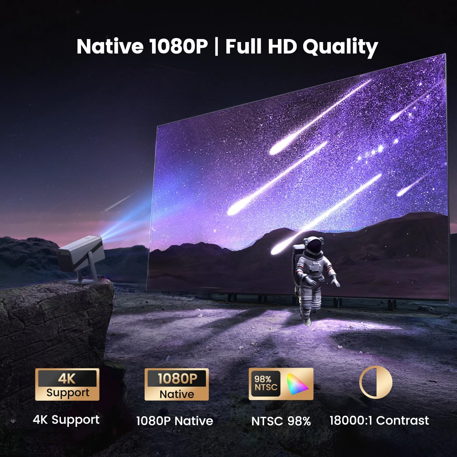 Thumbnail 6 de Mini 4K Projector S29 30000Lumen