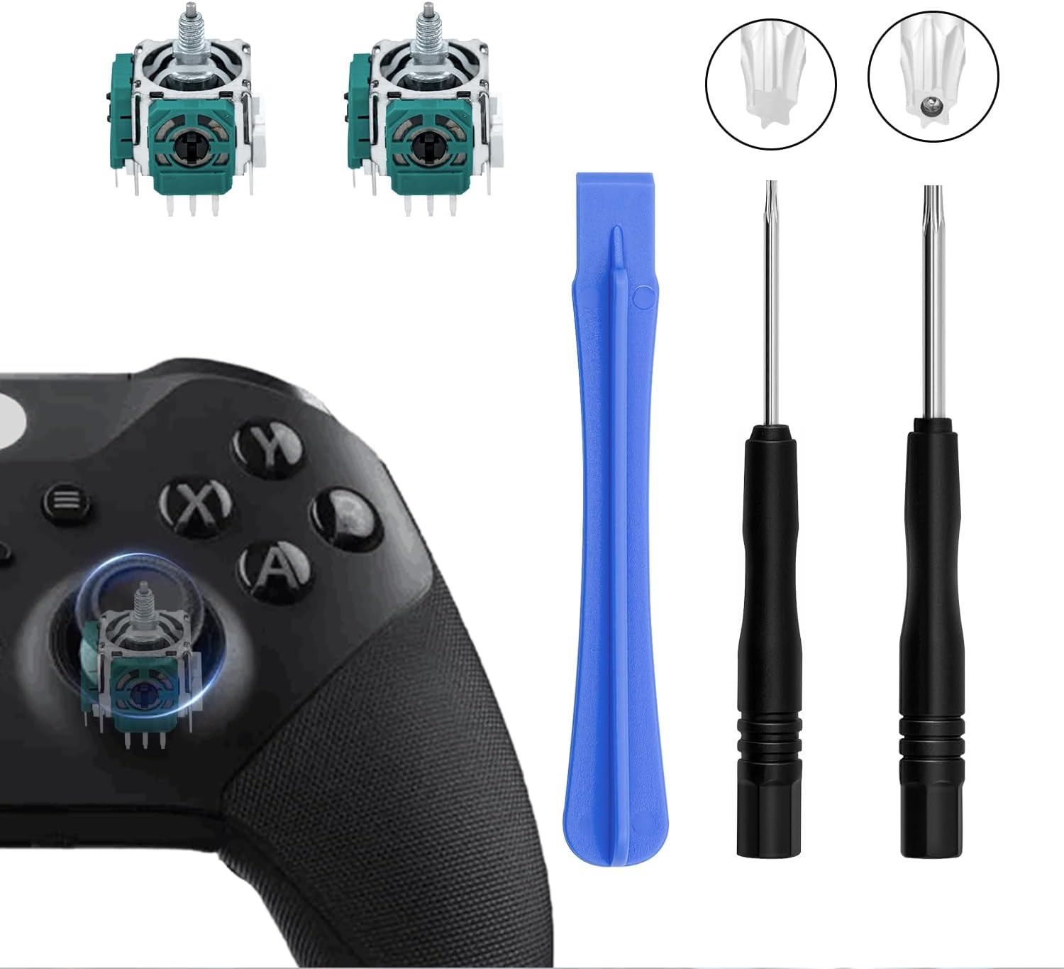 Detalle de Mcbazel Joystick Analogico per Xbox Elite 2