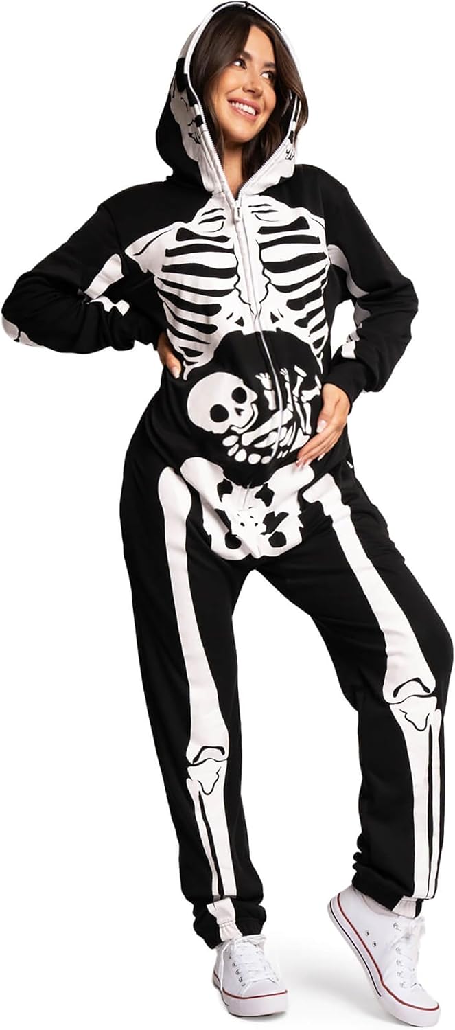 Detalle 2 de Tipsy Elves Skeleton Halloween Jumpsuit