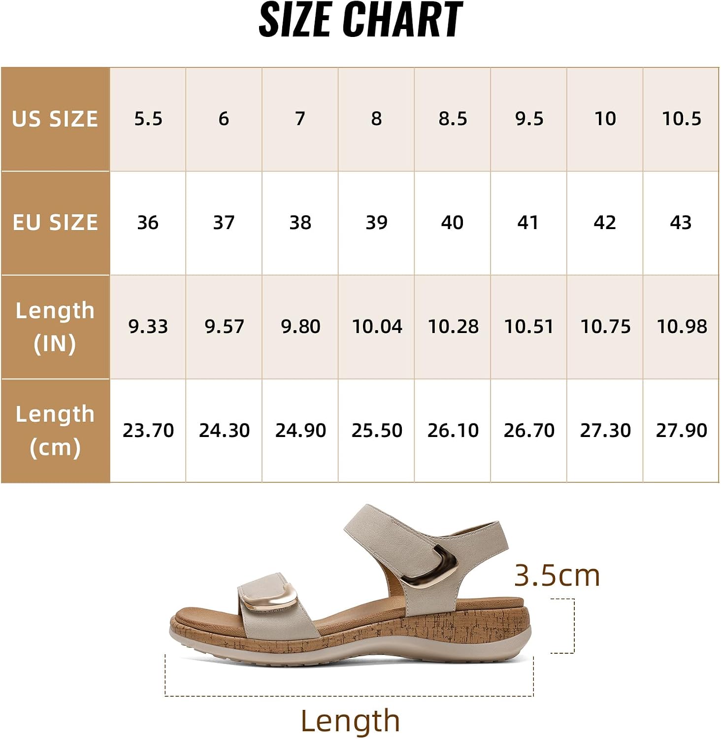 Detalle de Littleplum Damen Sandalen Sommer Flach Sandaletten – Bequem & Vielseitig
