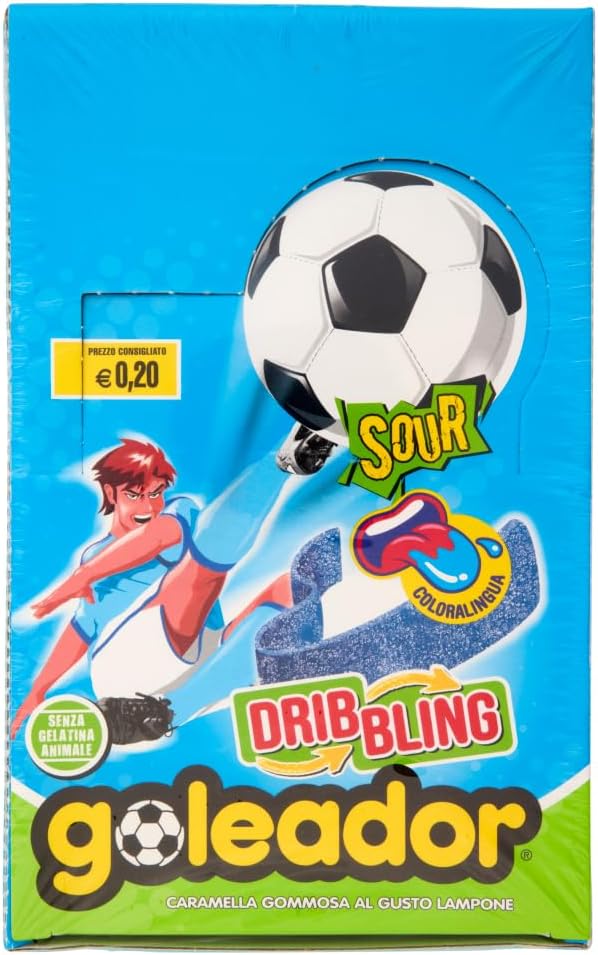 Detalle de Goleador Dribbling Blu Caramelle 144 belts