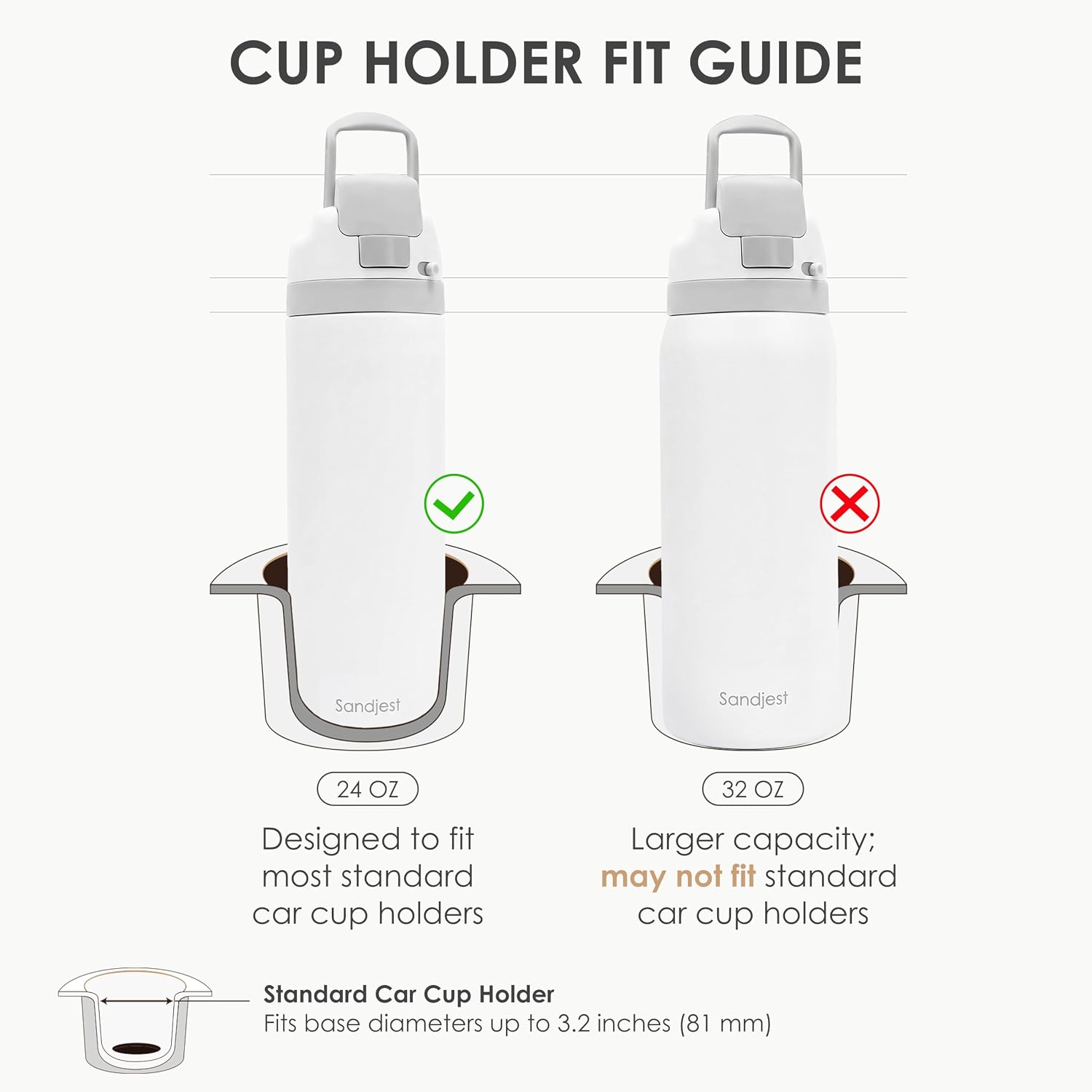 Thumbnail 5 de Teacher Insulated Stainless Steel Water Bottle with Straw (32oz) – A Practical Gift for Anyone on the Go
