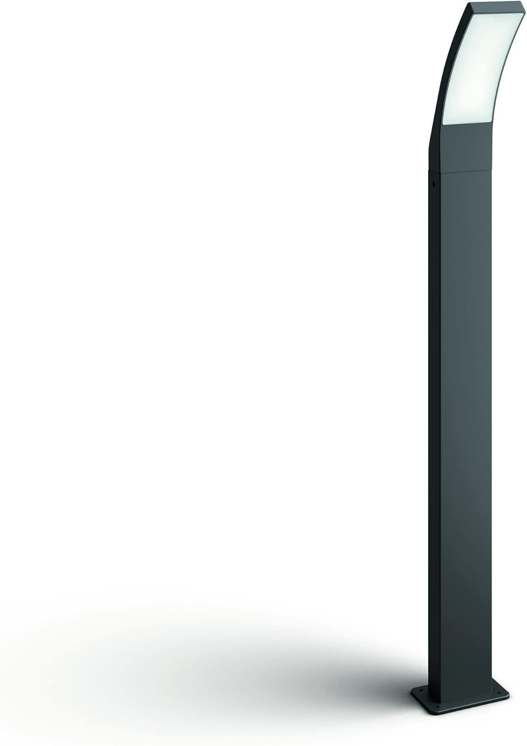 Thumbnail 1 de Philips Splay Poste LED Exterior 12W Luz Cálida Antracita