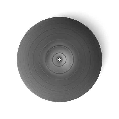 Detalle 2 de Amazon Basics Pelota de yoga 58–66 cm negra 🧘♀