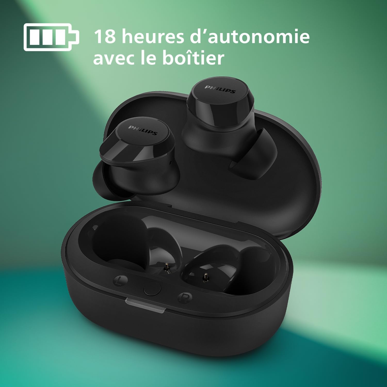 Thumbnail 5 de Philips TAT1209WT True Wireless In Ear – Petits écouteurs, grande fiabilité et son naturel