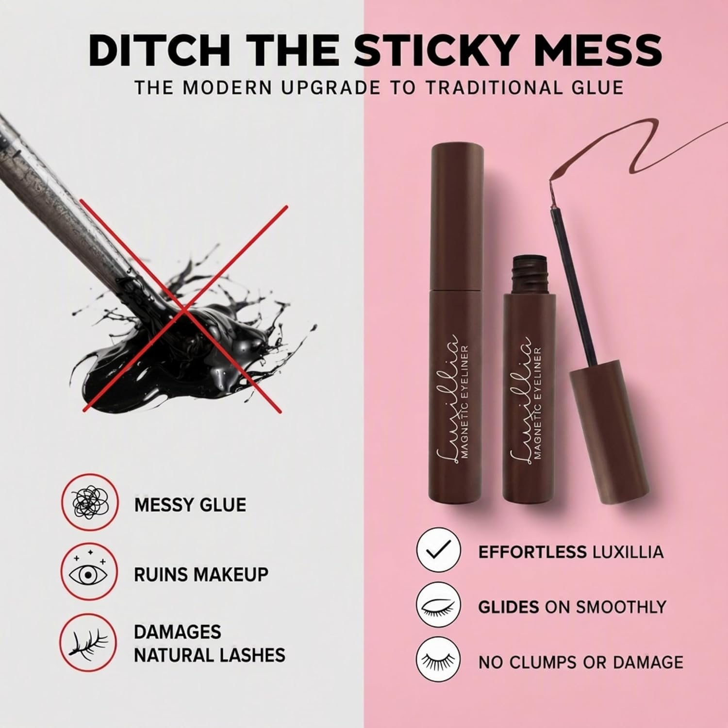 Detalle de Luxillia Magnetic Eyeliner, Brown