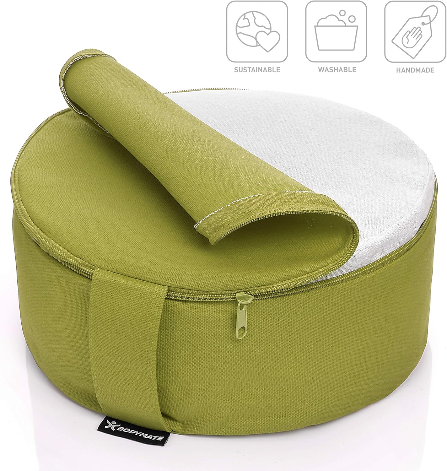 Thumbnail 1 de Cuscino da yoga rotondo 31 cm BODYMATE