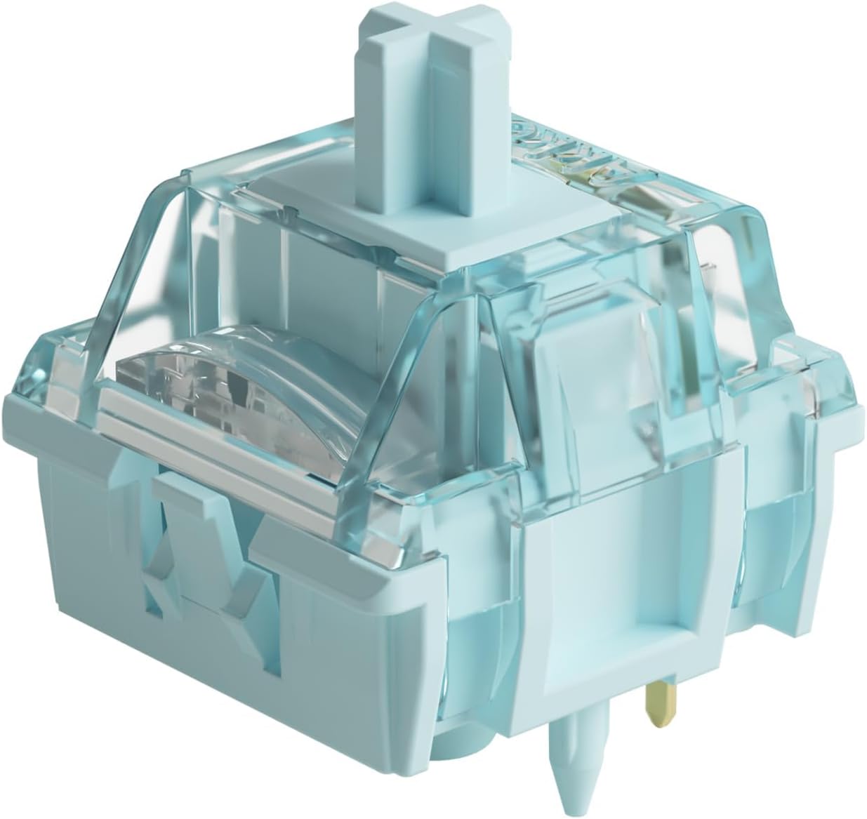 Detalle de Akko V5 Cream Blue Pro タクタイルスイッチ 5ピン・45個入り