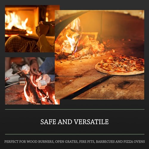 Thumbnail 5 de Log Barn Kiln-Dried Kindling Wood for Wood Burner – approx 10kg, 4 x 15l bag by Log-Delivery