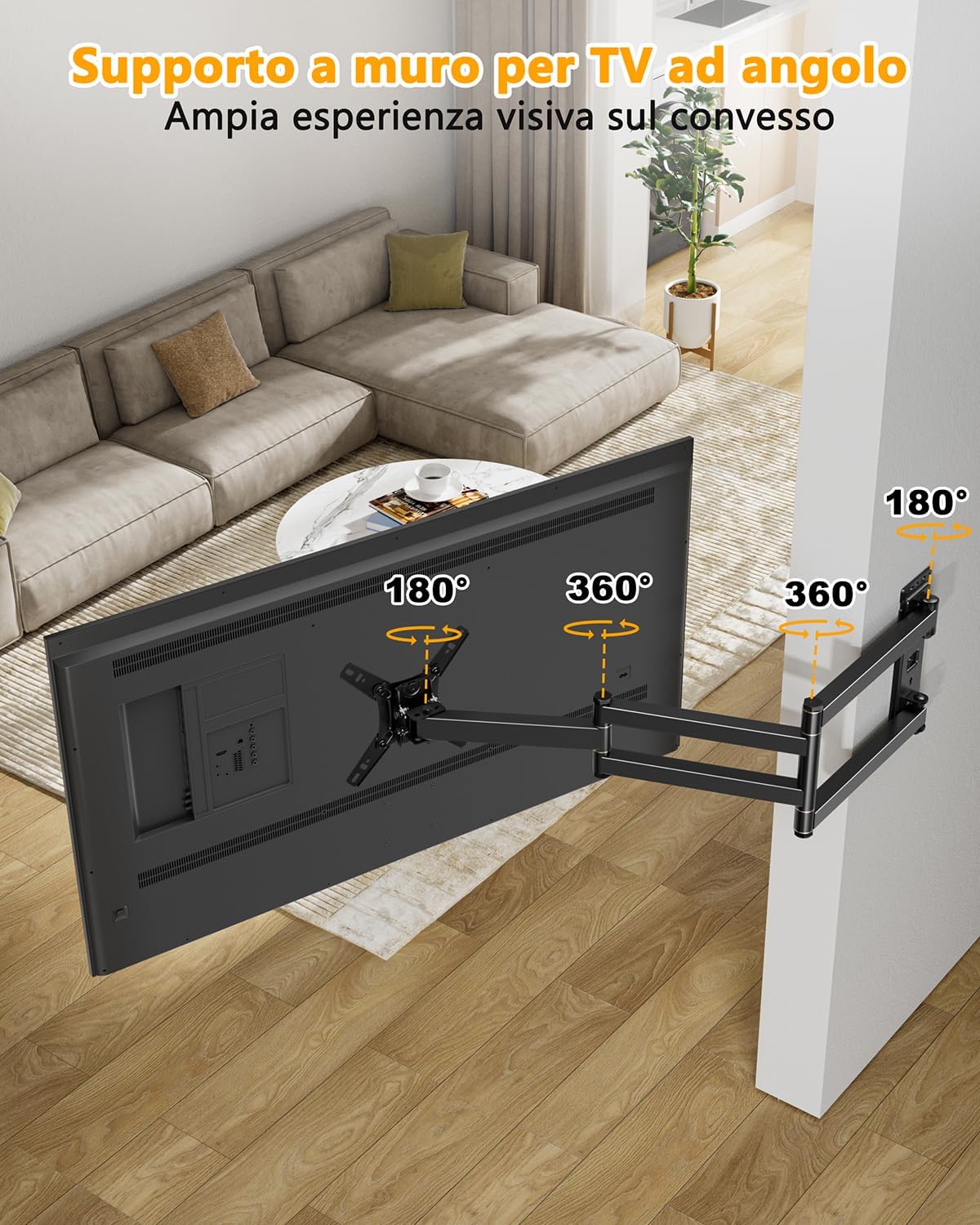 Detalle 2 de WHYFONE Supporto TV 1036 mm