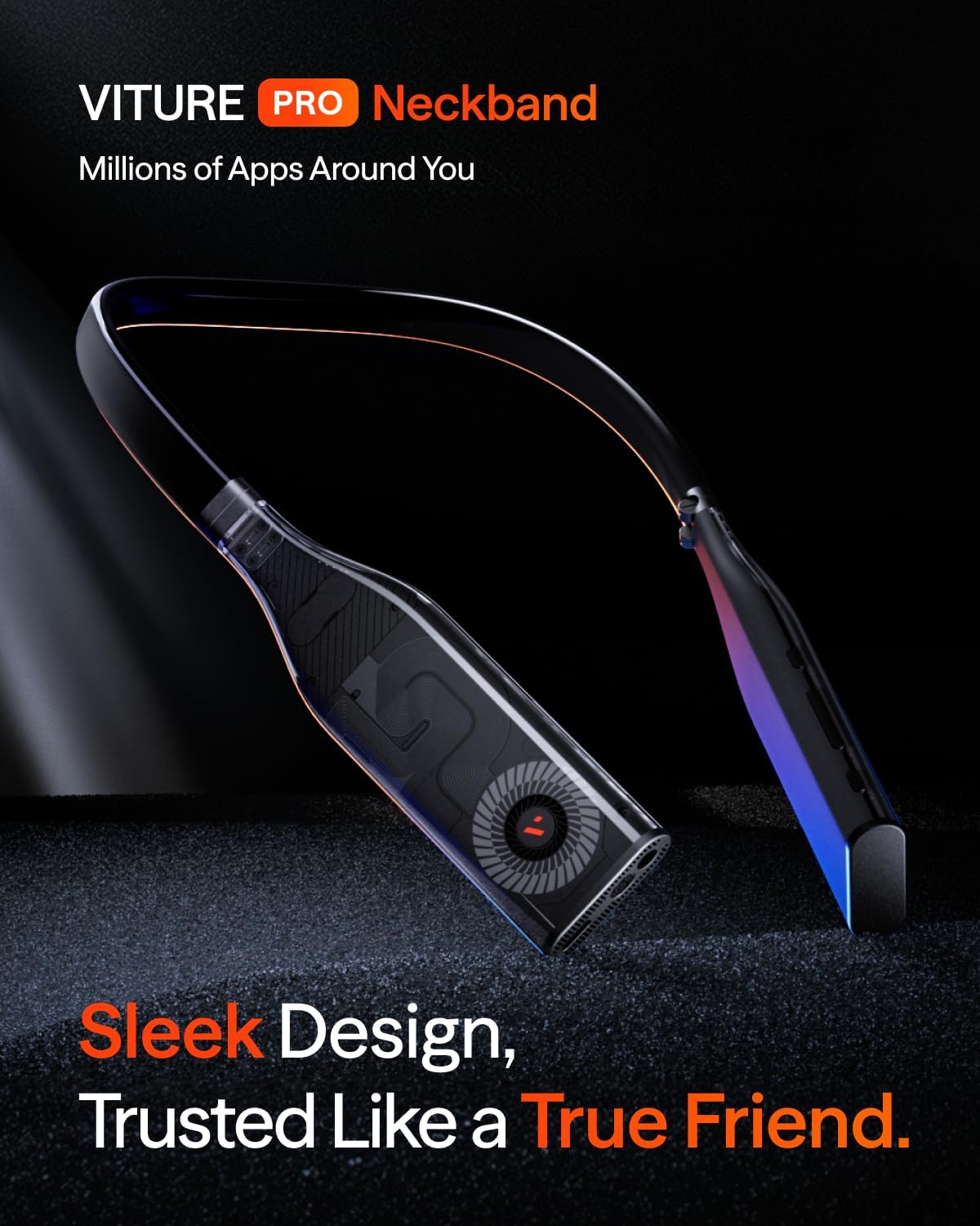 Detalle 2 de VITURE Pro Neckband 12GB+256GB headset