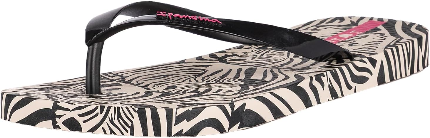 Thumbnail 1 de Ipanema Animal Print Vi Fem – tong femme à imprimé animal et brides métalliques