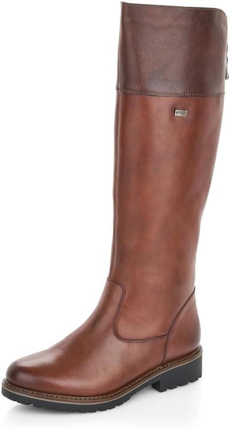 Detalle de Remonte Women Boots R6581 knee-high winter lace-up with removable insole and remonteTEX water repellent