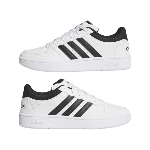 Detalle 2 de adidas Men's Hoops Classic Shoes (FTWR White/Core Black/Orbit Grey) – 6 UK