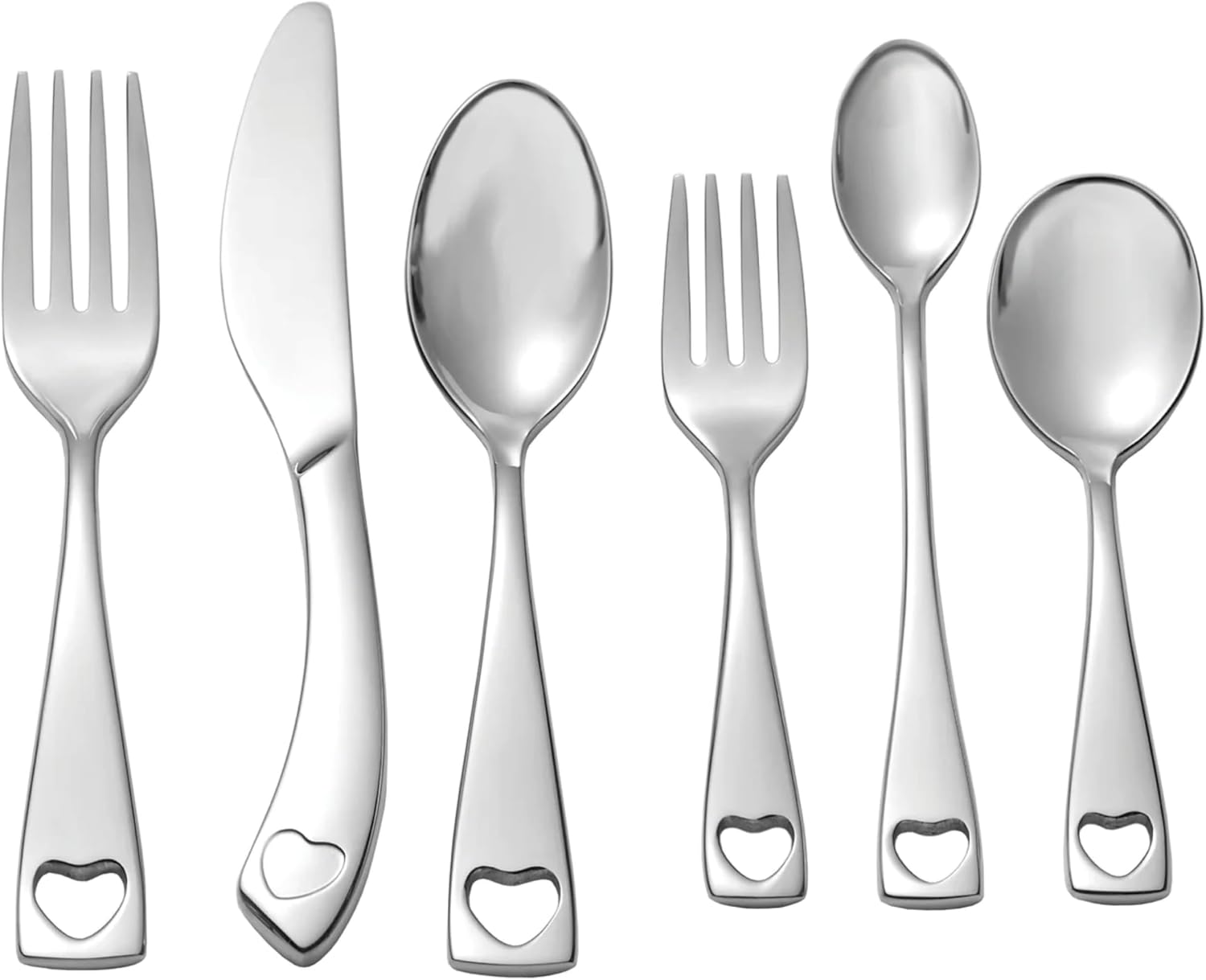 Detalle 2 de Oneida Baby Flatware Set, 18/10 Stainless Steel