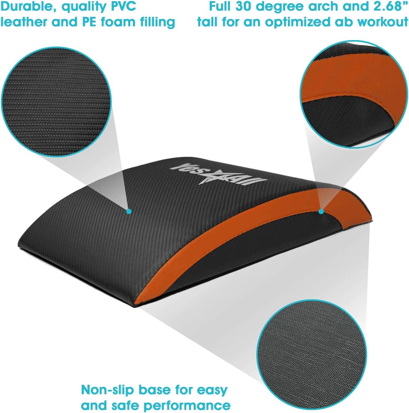 Detalle de Yes4All Addominale Trainer Mat 36,7 cm 🧘